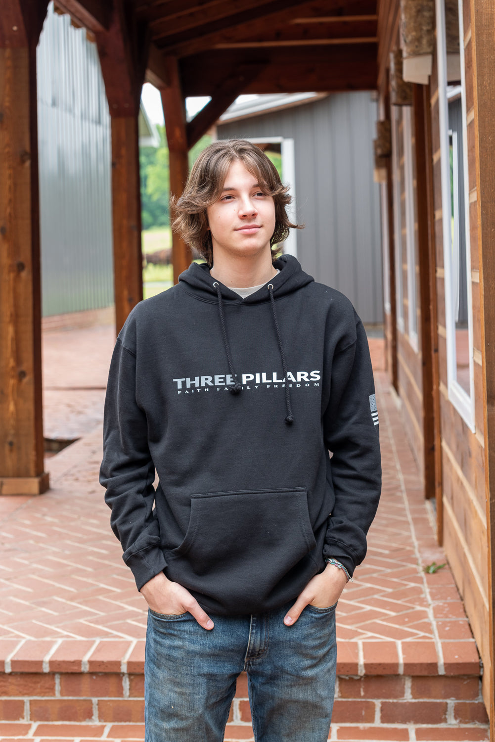 Three Pillars Signature Hoodie